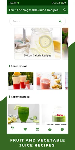 Fruit Vegetable Juice Recipes
