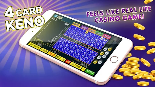 Four Card Keno - 4 Ways to Win