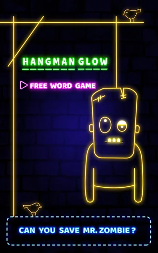 Hangman Glow Word Games Puzzle
