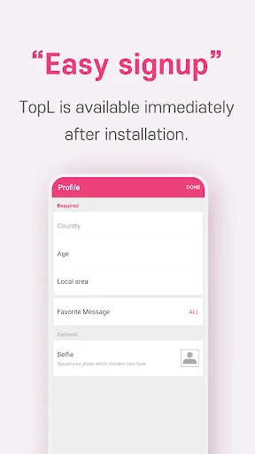 TopL - Messenger for Lesbian screenshot 3