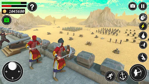 Castle Wall Defense: War Games