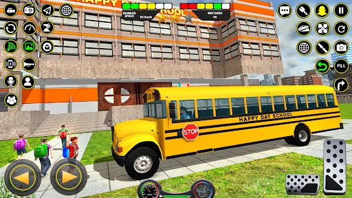 School Bus Coach Driver Games