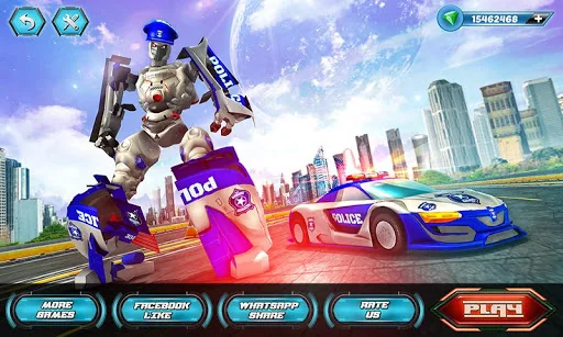 US Police Robot Car Revenge