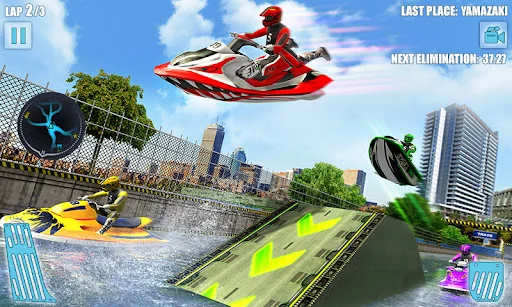 Water Jet Ski Boat Racing 3D screenshot 4