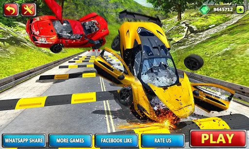 Speed Bump Crash Challenge