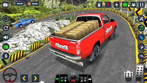 Offroad Pickup Truck Cargo Sim
