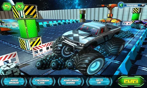 Monster Truck Parking Stunts