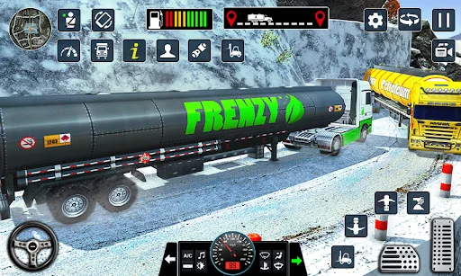 Oil Tanker Truck Transport