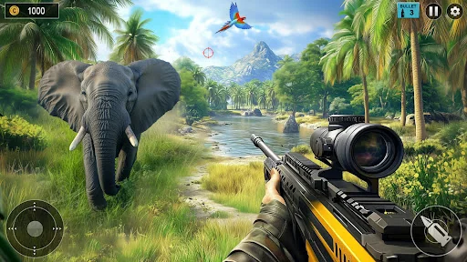 Wild Deer Hunt: Animal Hunting