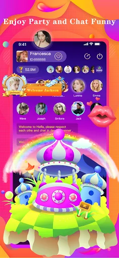 Hafla - Group Voice Chat Room screenshot 2