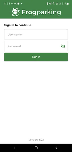 Frogparking Operator