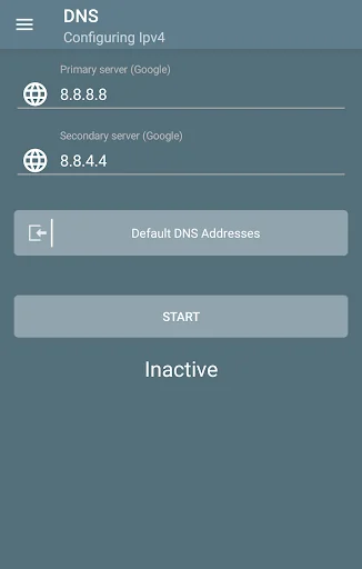 DNSChanger for IPv4/IPv6 screenshot 1