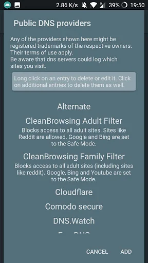 DNSChanger for IPv4/IPv6