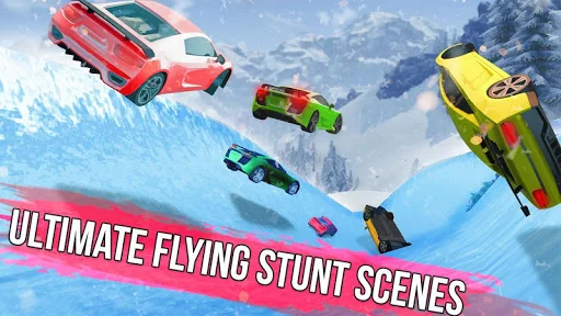 WaterSlide Car Racing Games 3D