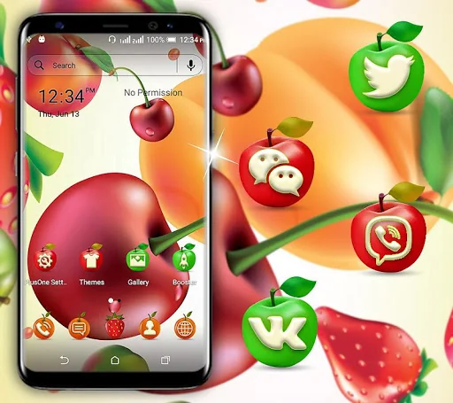 Fruit Launcher Theme