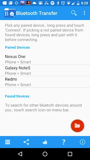 Bluetooth File Explorer