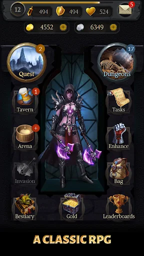 Age of Revenge: Turn Based RPG screenshot 1