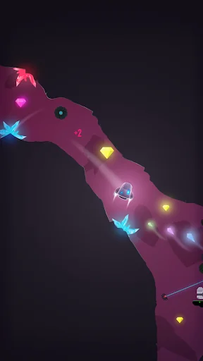 Cave FRVR - Spaceship Landing  screenshot 3