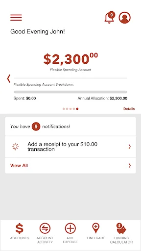 FSA TPA Benefits screenshot 3