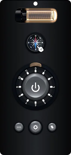 Flashlight: LED Torch/Compass