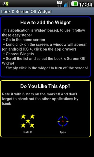 Lock & Screen Off Widget screenshot 2