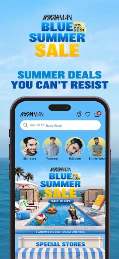 Nykaa Man - Men's Shopping App screenshot 1