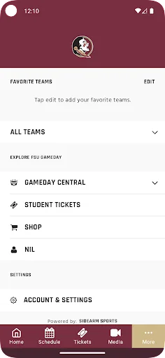 Florida State Gameday screenshot 4