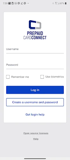 Prepaid CardConnect screenshot 1