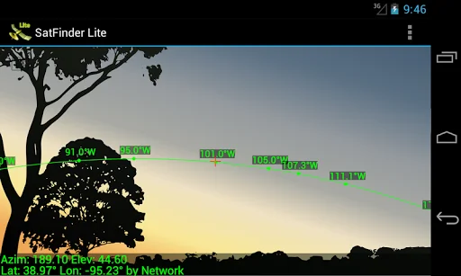SatFinder Lite - TV Satellites screenshot 2
