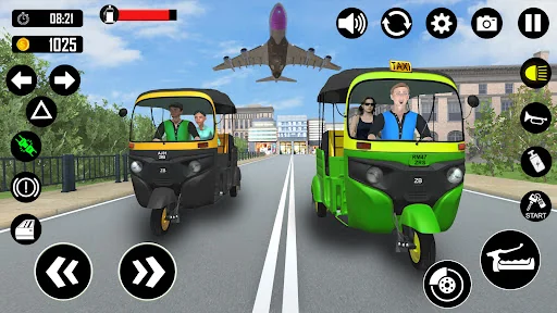 Tuk Tuk Rickshaw Games Taxi 3D