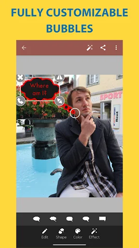 Photo Talks: Meme Text Bubbles