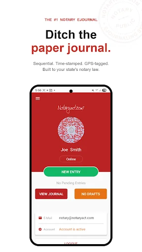 NotaryAct: Notary Journal App