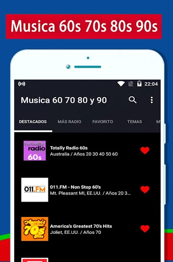 Musica de los 60 70 80 y 90