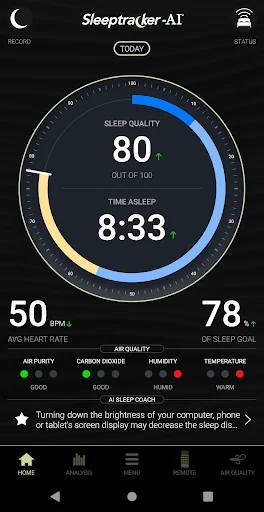 Tempur-Pedic® Sleeptracker-AI® screenshot 2