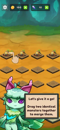 Merge Monsters - Earn Bitcoin screenshot 2