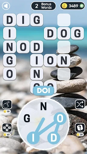 Word Swipe Crossword Puzzle