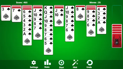Spider Solitaire Card Classic