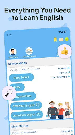 English Listening and Speaking screenshot 1