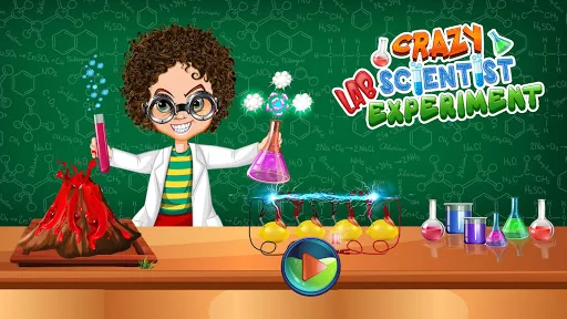 Crazy Lab Scientist Experiment
