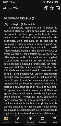 Meditatia Zilei