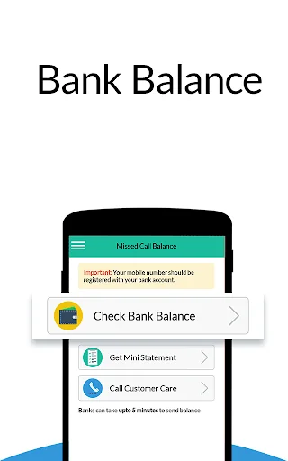 Check Balance: All Bank Balanc