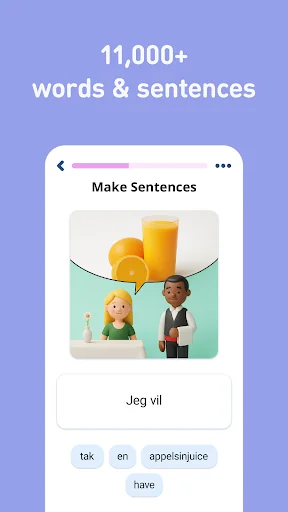 Learn Danish - 11,000 Words screenshot 4