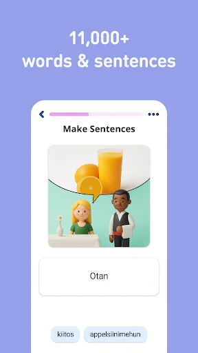 Learn Finnish - 11,000 Words screenshot 4