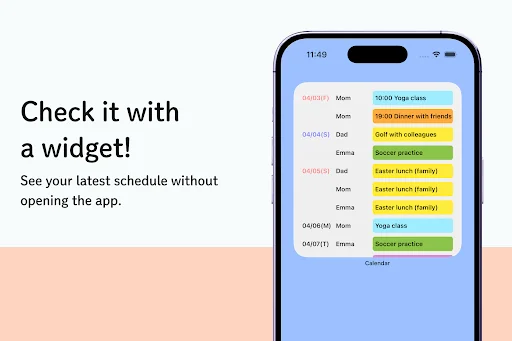 Everyone's Vertical Calendar screenshot 4