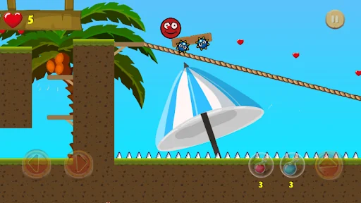 Rolling Balls - Tropical Beach