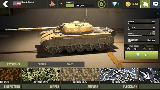 War Machines：Tanks Battle Game screenshot 4