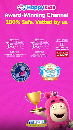 HappyKids - Kid-Safe Videos screenshot 3
