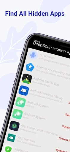 DeepScan Hidden Apps