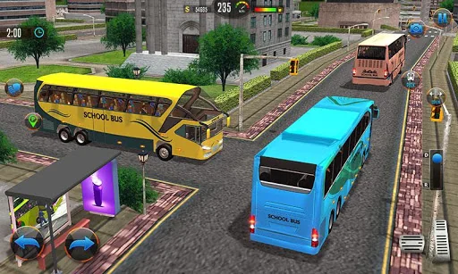 Offroad School Bus Drive Games