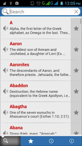 Easton Bible Dictionary screenshot 1